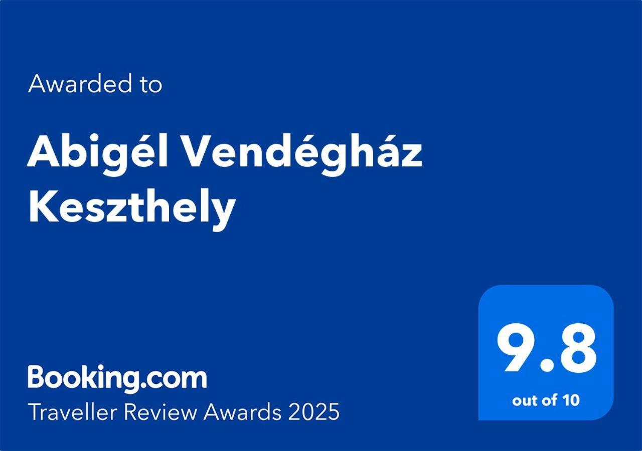 Villa Abigel Vendeghaz Keszthely Exterior foto